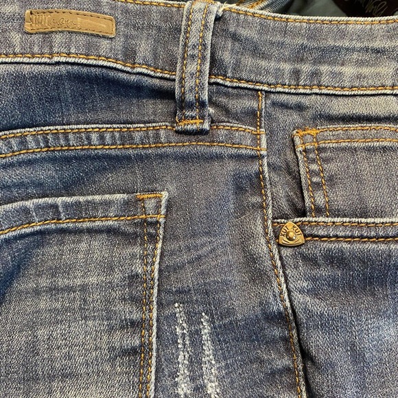 Kut From The Kloth Womens Jeans Sz 10 Med Wash Boyfriend Mid-Rise - Picture 12 of 14